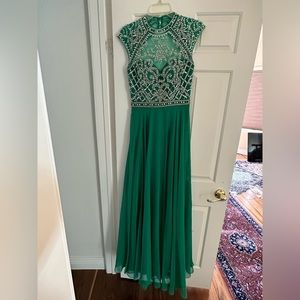 Emerald Green Gown